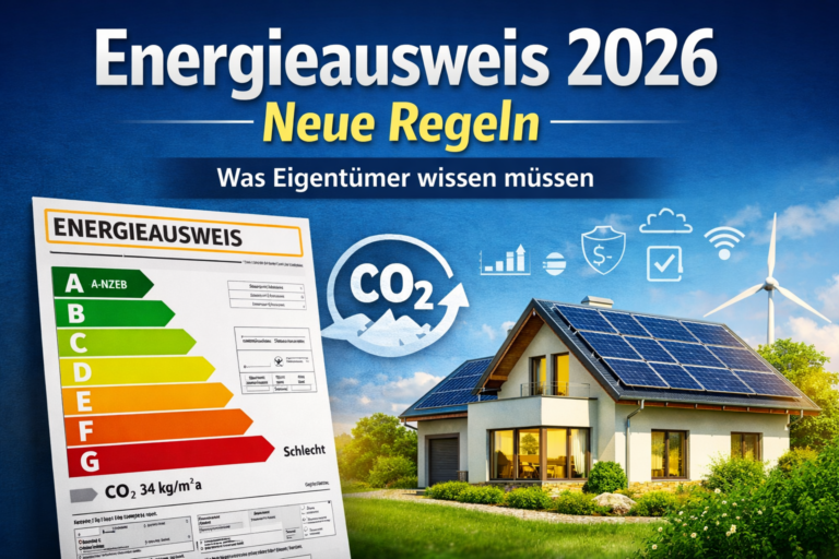 Energieausweis 2026 neue Regeln